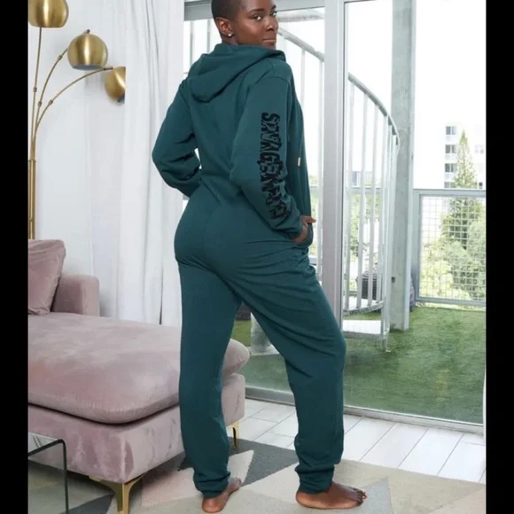 SAVAGE x FENTY FOREVER SHOWGIRLS HOODED ONESIE - Picture 2 of 4